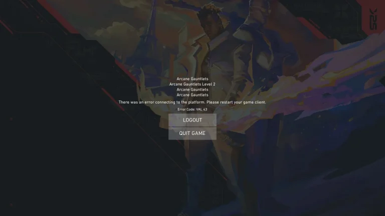 Valorant Val 43 Error: Are Servers Currently Down?