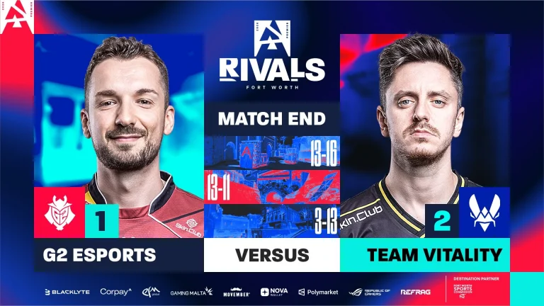 Vitality Takes Down G2 in BLAST Rivals 2026 Season 1