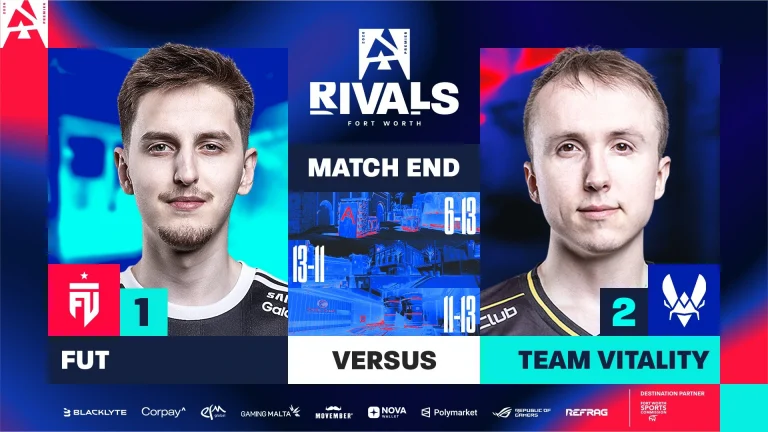 Vitality Wins Against FUT to Start BLAST Rivals Season 1