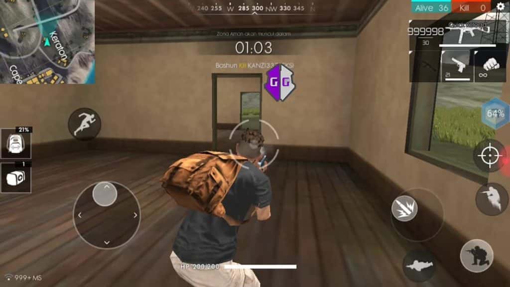 Garena Free Fire headshot: hack, app, best sensitivity