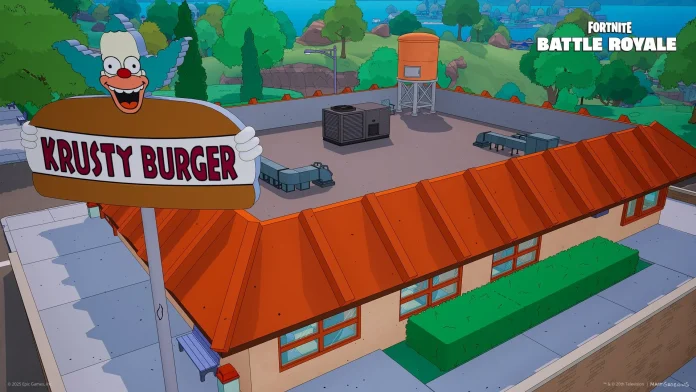 Where Is Krusty Burger in Fortnite