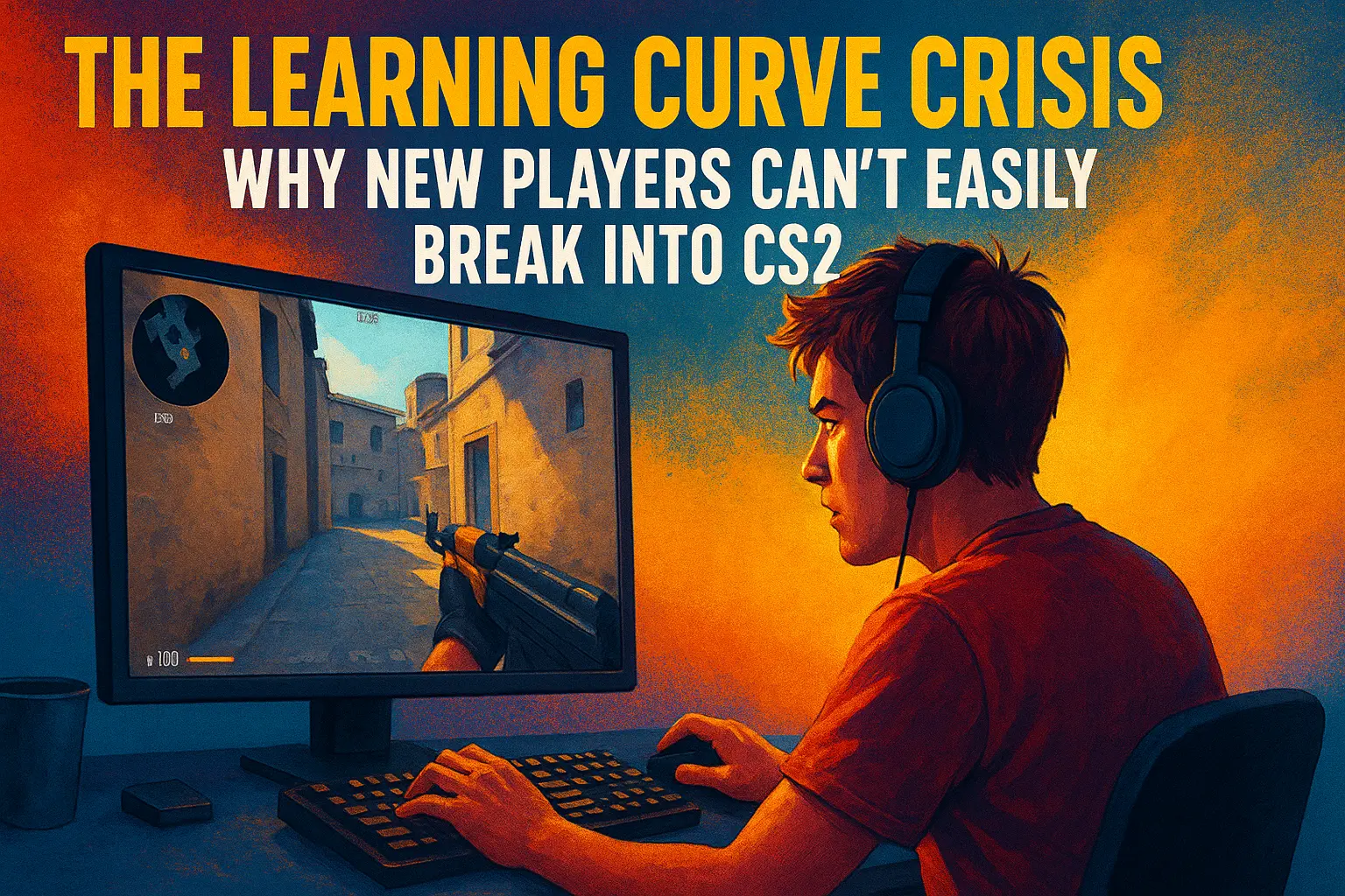 The Learning Curve Crisis: Why New Players Can't Easily Break into CS2
