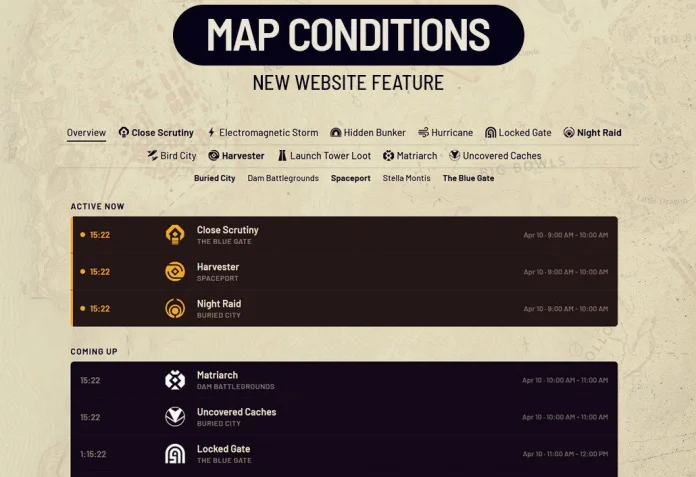 How to Use ARC Raiders Map Conditions Tracker