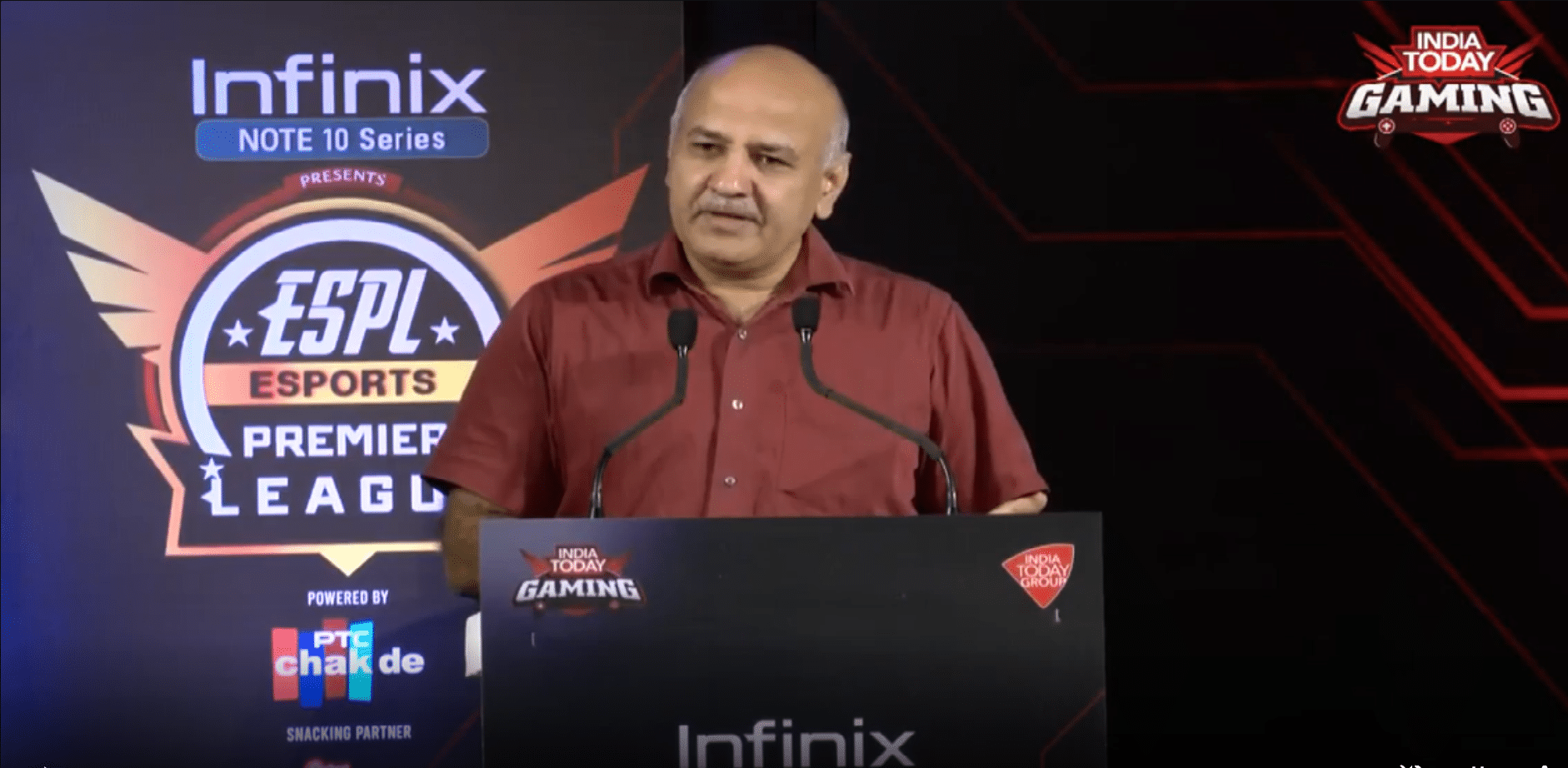Delhi Deputy CM Manish Sisodiya attends Prize Distribution Ceremony of ESPL 2021