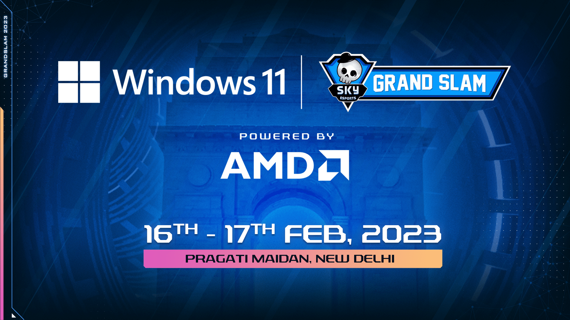 Skyesports Partners with Microsoft for Windows 11 Skyesports Grand Slam Season 3 In Delhi