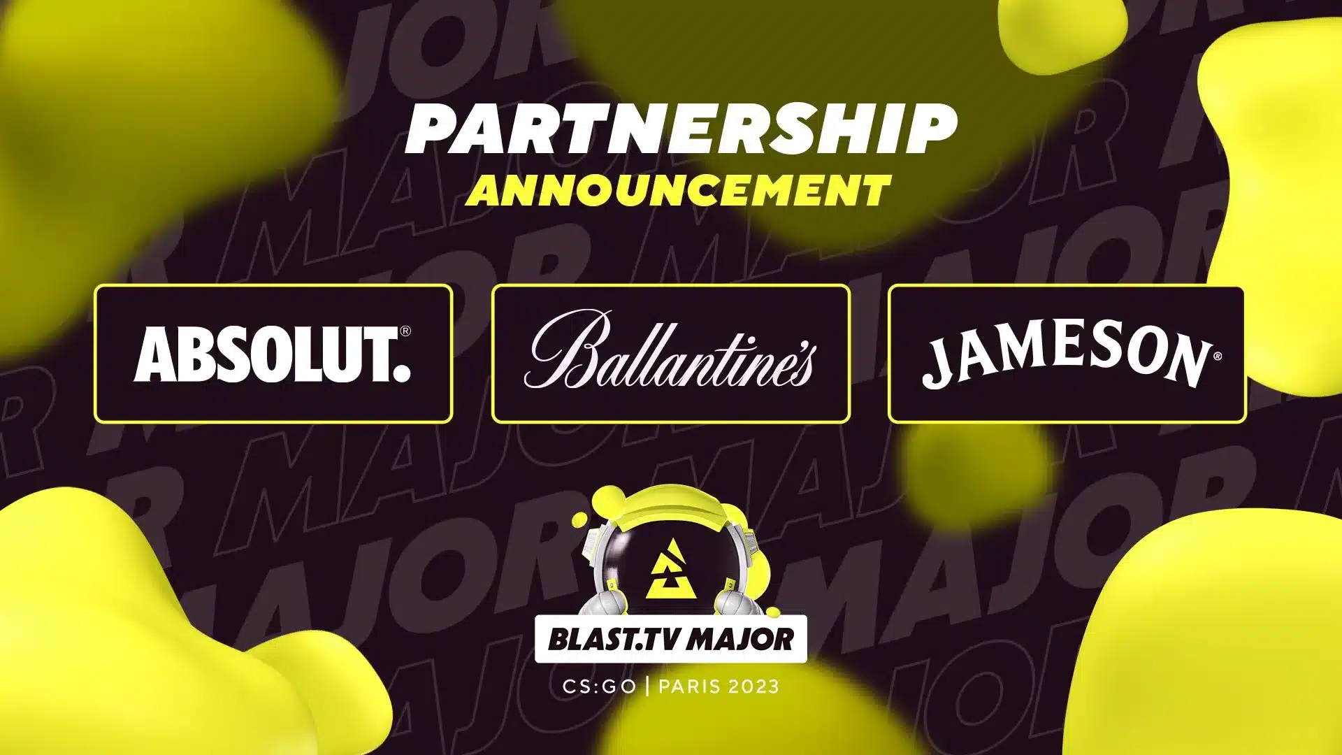 BLAST Partners with Alcohol Brands for Paris CSGO Major
