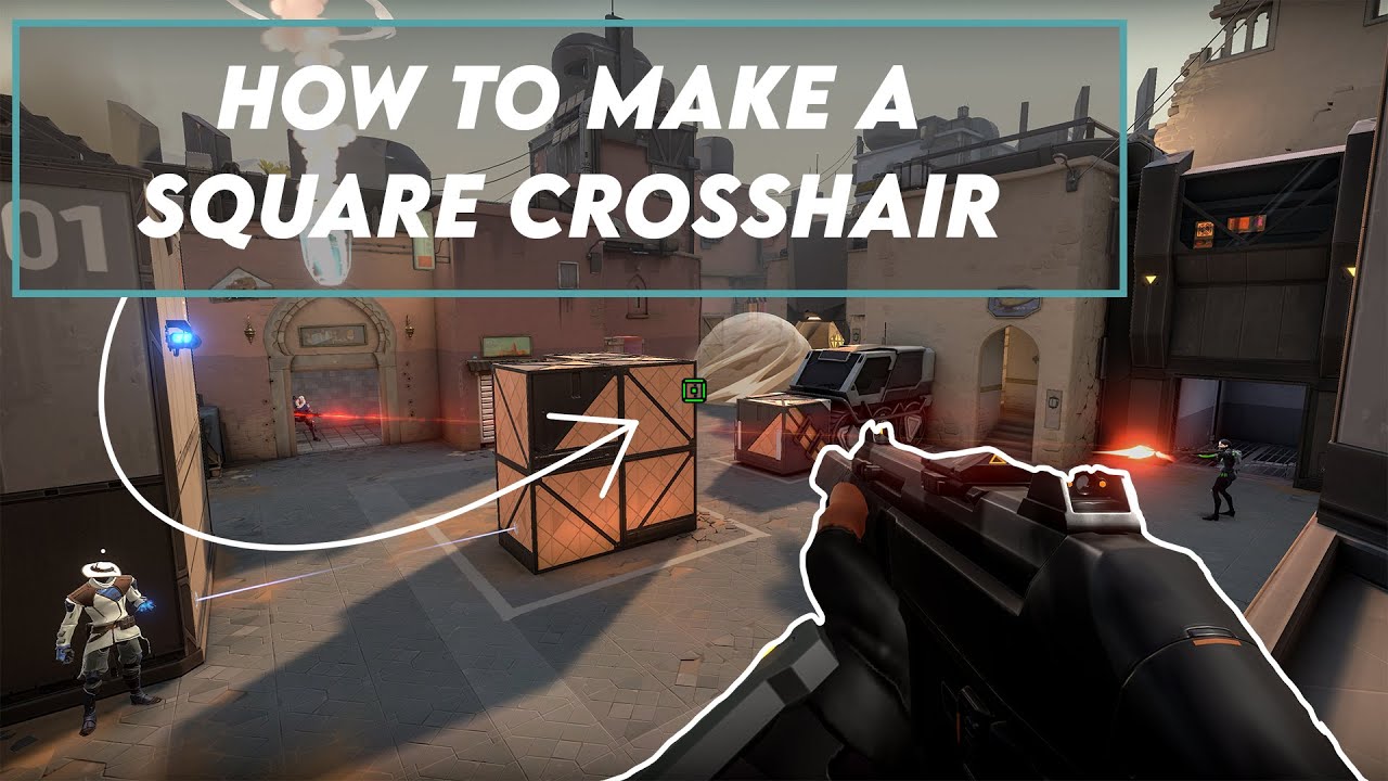How to Make a Square/Box Crosshair in Valorant