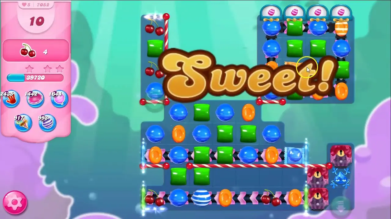 How to Beat Candy Crush Saga Level 7052 Easily