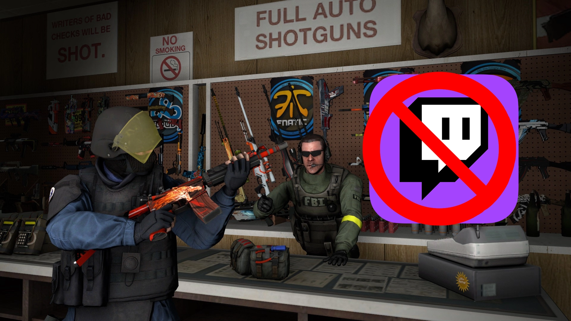 Twitch Bans Promotion of CSGO Skin Gambling Sites