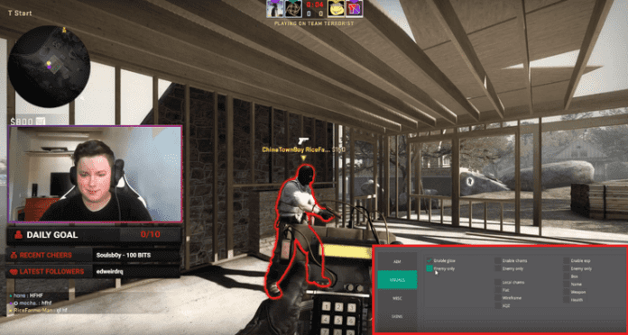 In a conversation with a CSGO cheats provider