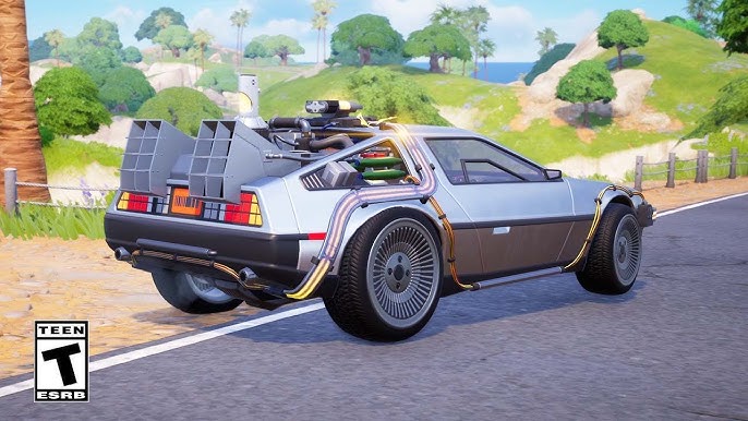 delorean fortnite
