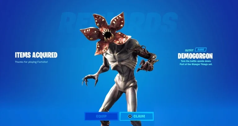 Demogorgon Fortnite Skin is Back: Here’s How to Get It