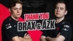 T1 part ways with AZK and Brax