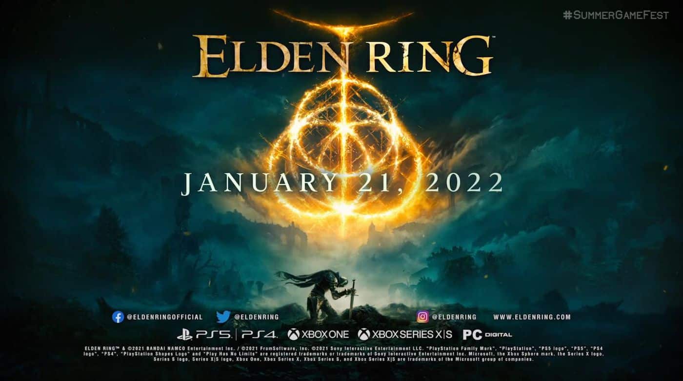 Elden Ring releases on January 21, 2022