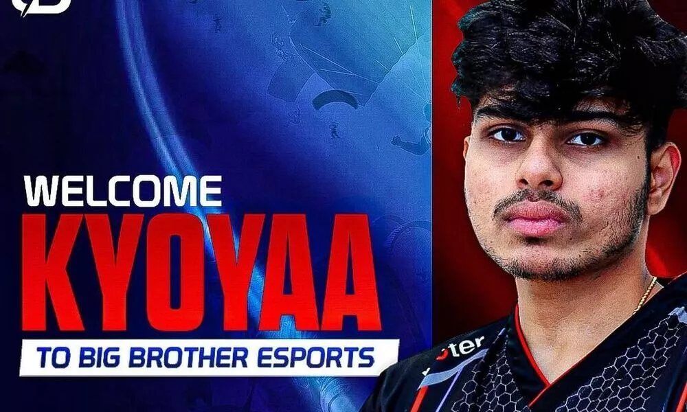 BGMI Roster Update: Kyoya Joins Big Brother Esports