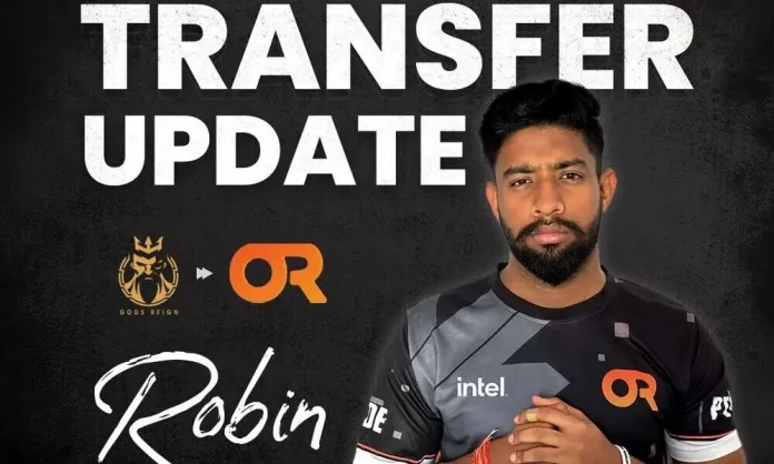OR Esports Acquires Robin From Gods Reign’s BGMI Roster