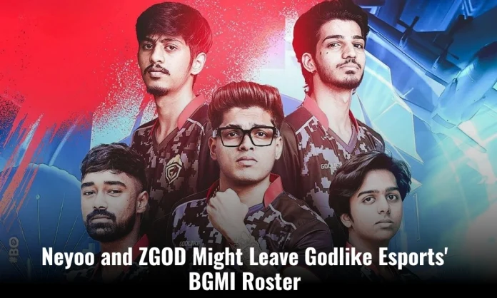 Neyoo and ZGOD Might Leave Godlike Esports' BGMI Roster