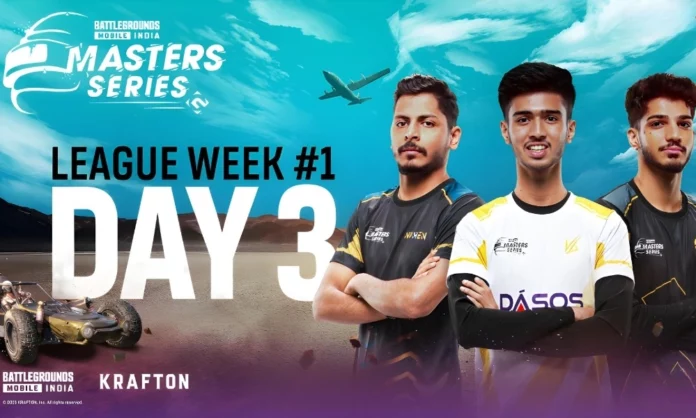 BGMS Season 2 League Week 1 Day 3: Chemin Esports Maintains its Top Position