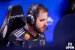 FalleN on stage at BLAST