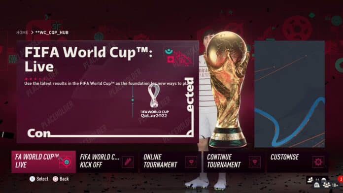 fifa 23 world cup mode