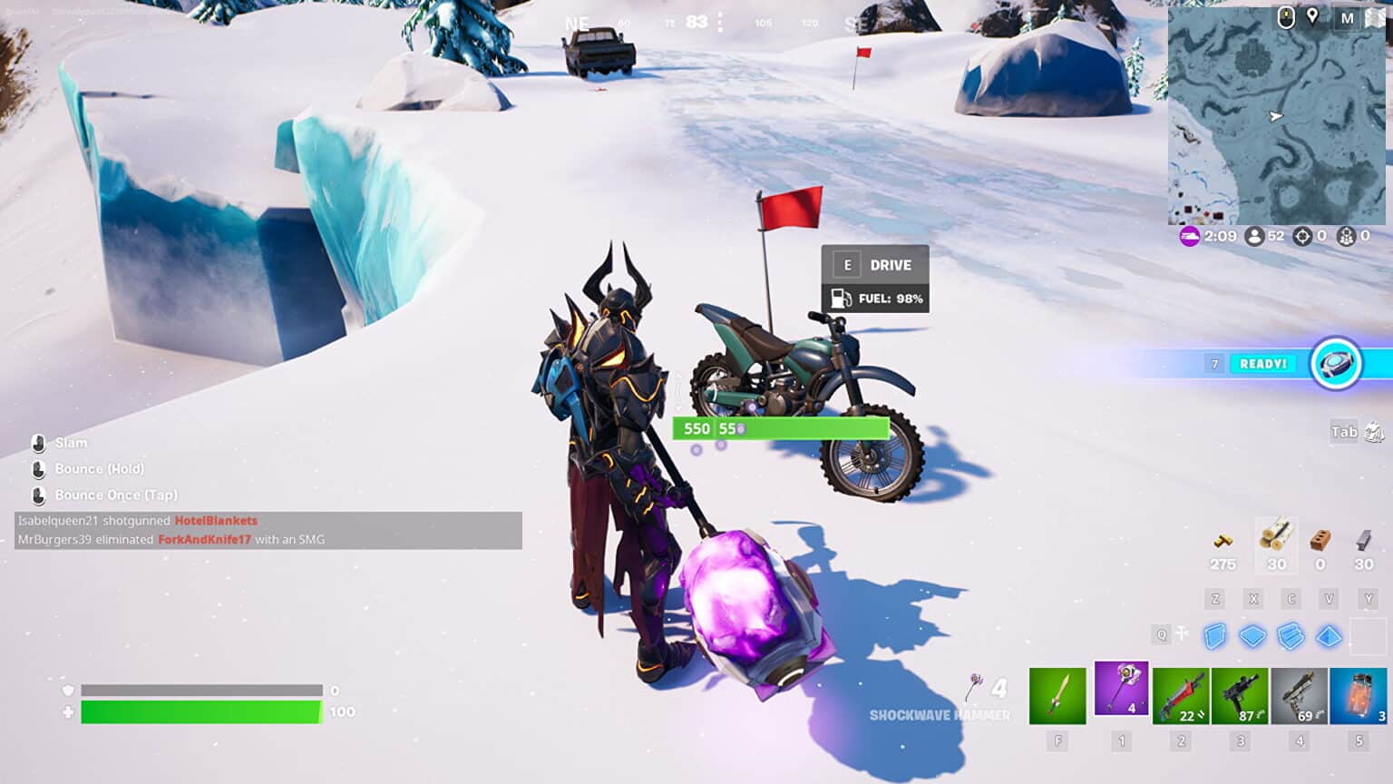 Fortnite Motorcycle Location Where To Find It In Chapter 4?