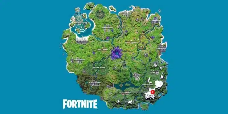 hiding places in Fortnite