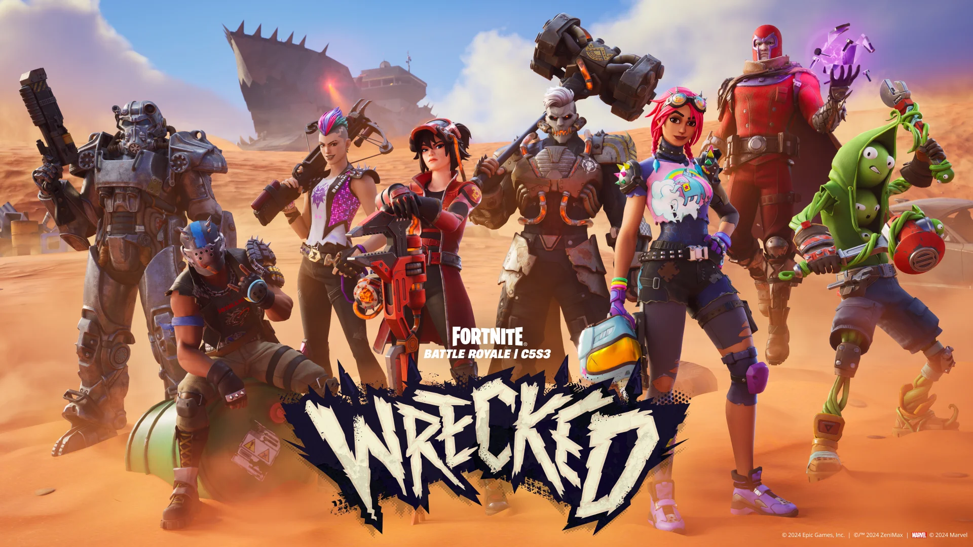 Fortnite Chapter 5 Season 3 Wastelander Magneto Release Date Revealed