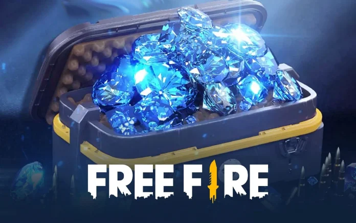 Image of a Free Fire redeem code: 