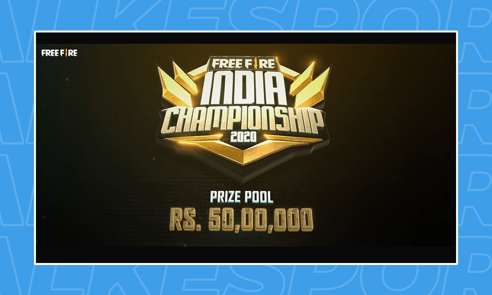 Free Fire India Championship Announced With A Whopping 50 00 000 Prize Pool Talkesport