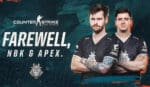 G2 announce departures of Apex and NBK following their transfer to Vitality