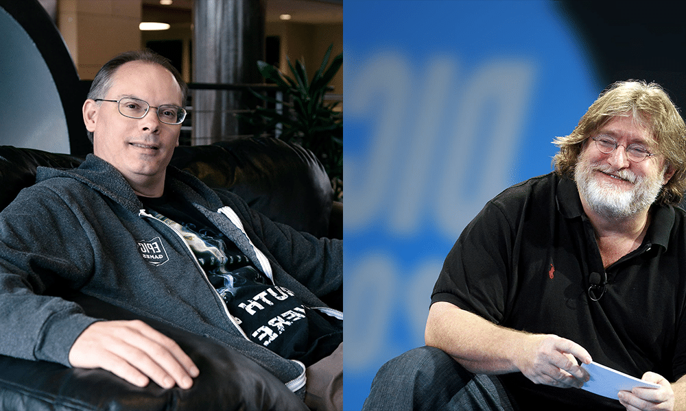 Valve Fun - Dono da Epic Games, Tim Sweeney, passa Gabe