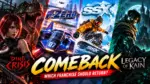 Dino Crisis, F-Zero, SSX and Legacy of Kain: which classic game franchises deserve a remake, a reboot or a new entry, and why the format matters.