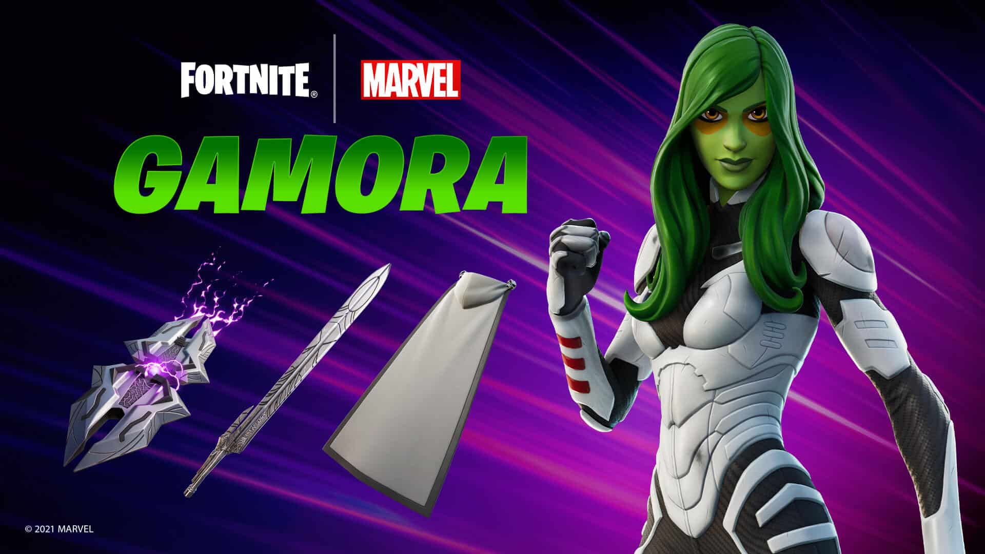 Fortnite to add Gamora skin