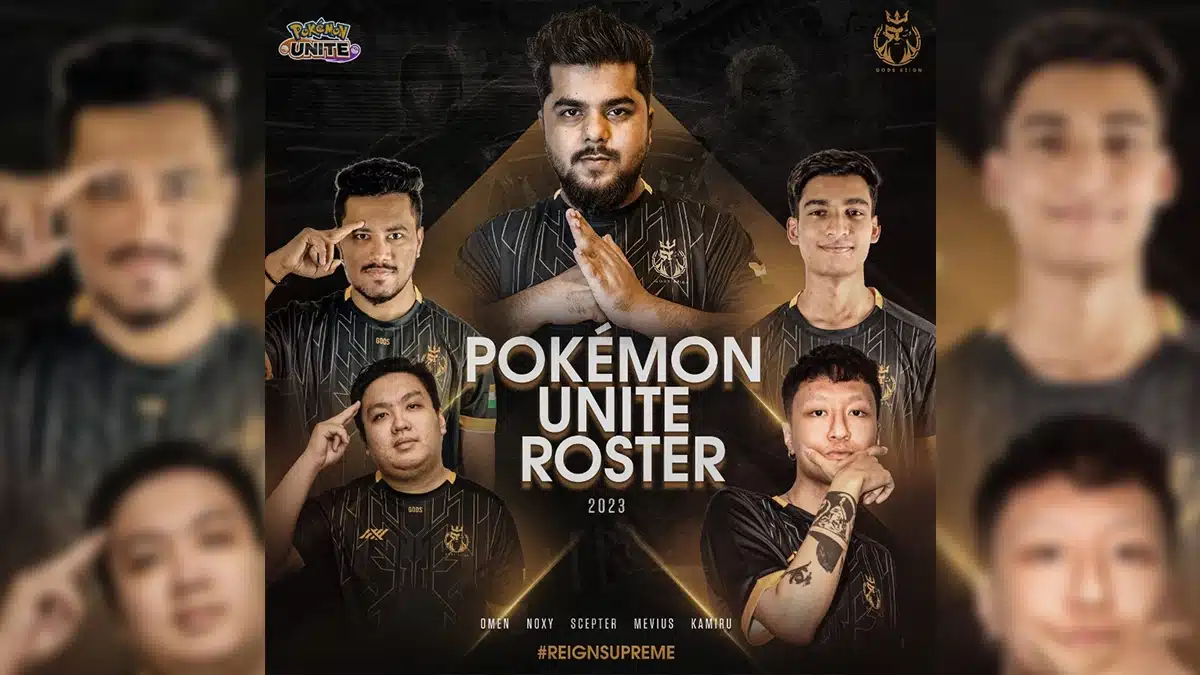 Gods Reign Esports Adds Two World Class Players to Its Pokemon Unite Division