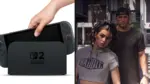 Nintendo Switch 2 console beside a GTA 6 gameplay scene, highlighting the lack of a confirmed Switch 2 version at launch.