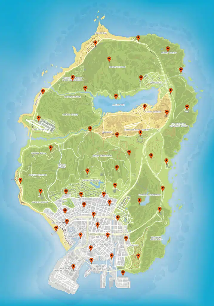 GTA Online Signal Jammers locations