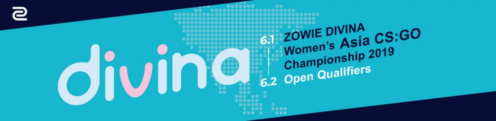 ZOWIE DIVINA Women’s Asia CS:GO Championship 2019 Announced