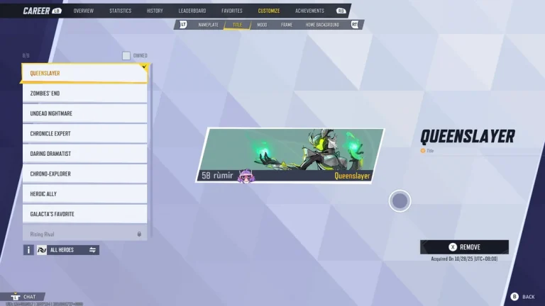 How to Get the “Queenslayer” Title in Marvel Rivals?