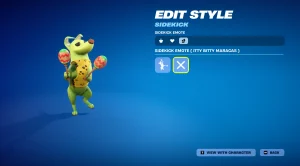 how to use sidekick emote fortnite