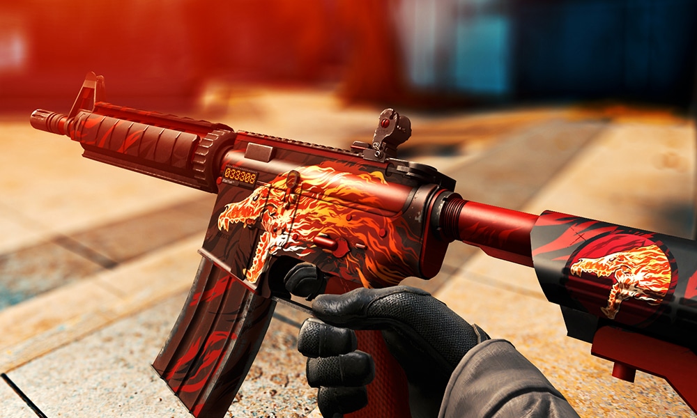 Csgo Skin Collector Creates Record By Buying A Weapon Skin For 100 000 Talkesport