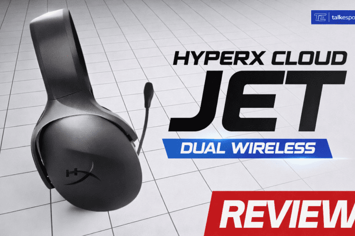 HyperX Cloud Jet Dual Wireless Gaming Headset side view