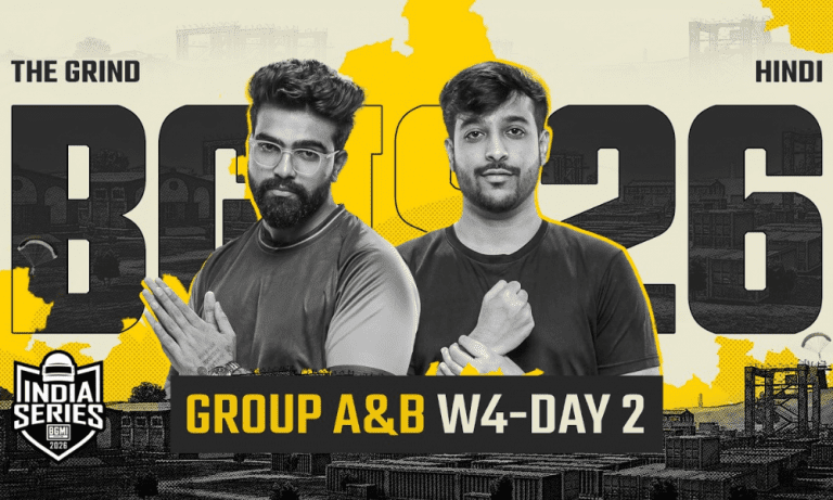 BGIS 2026 THE GRIND Week 4 Day 2: Match Timings, Teams, Points Table, and More