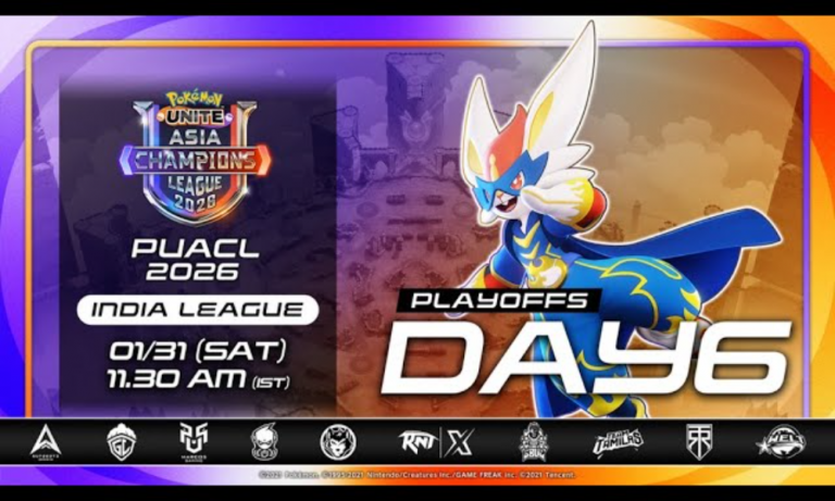 Pokémon UNITE Asia Champions League 2026 India Playoffs to Decide India’s International Representative