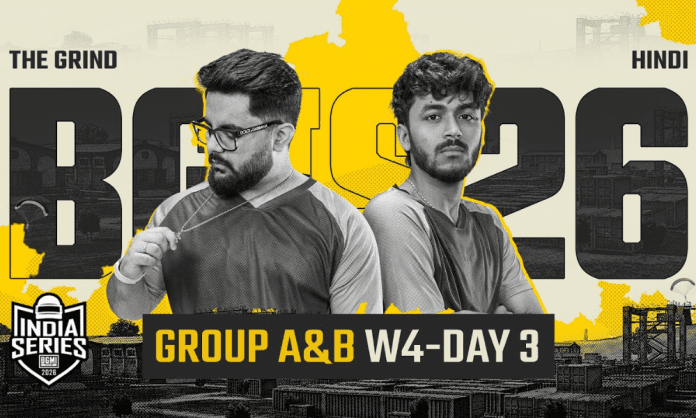 BGIS 2026 THE GRIND Week 4 Day 3: Match Timings, Teams, Points Table, and More