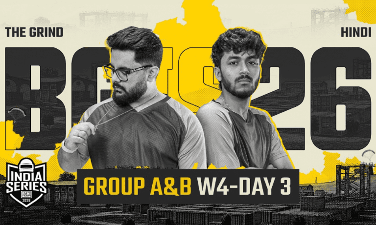 BGIS 2026 THE GRIND Week 4 Day 3: Match Timings, Teams, Points Table, and More