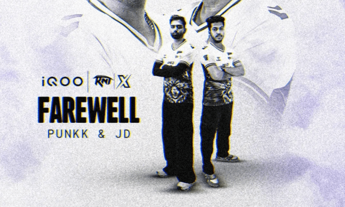 Revenant XSparks Release Punk and JD Gaming from their BGMI Roster
