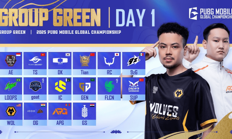 PMGC 2025 Group Green Day 1: Match Timings, Teams, Maps, Where to Watch, and More