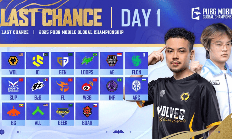 PMGC 2025 Last Chance Day 1: Match Timings, Teams, Maps, Where to Watch, and More