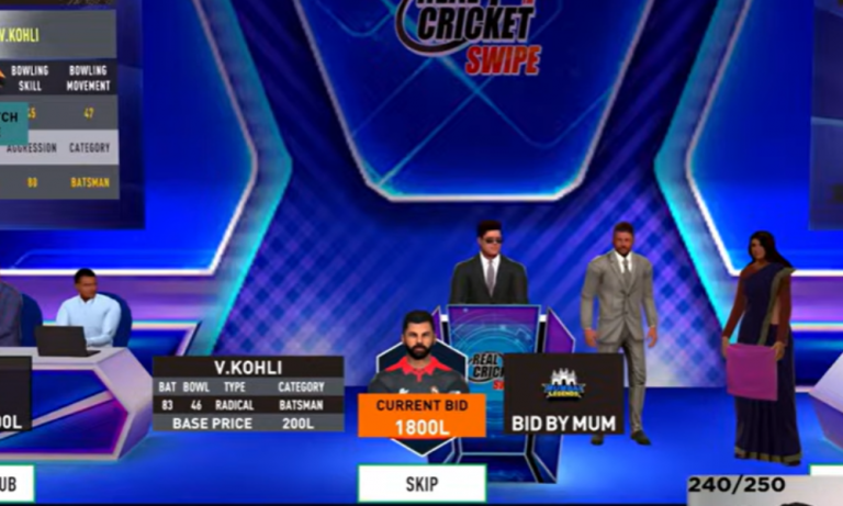 Real Cricket, backed by KRAFTON, Introduces ‘In-Game Auction Play’ Before The Abu Dhabi Auction Play