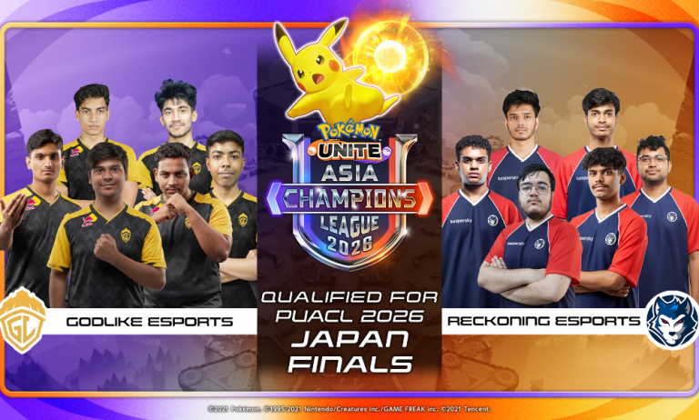 Reckoning Esports and GodLike Esports Qualify for Pokémon UNITE Asia Champions League 2026 in Japan